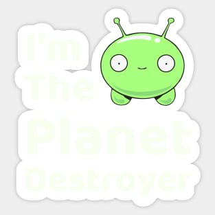 Final Space Mooncake Chookity Pok - Funny Sticker